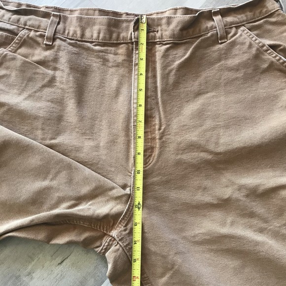 Carhartt Original Dungaree Fit 42x34 Brown Work Pants - Picture 6 of 7